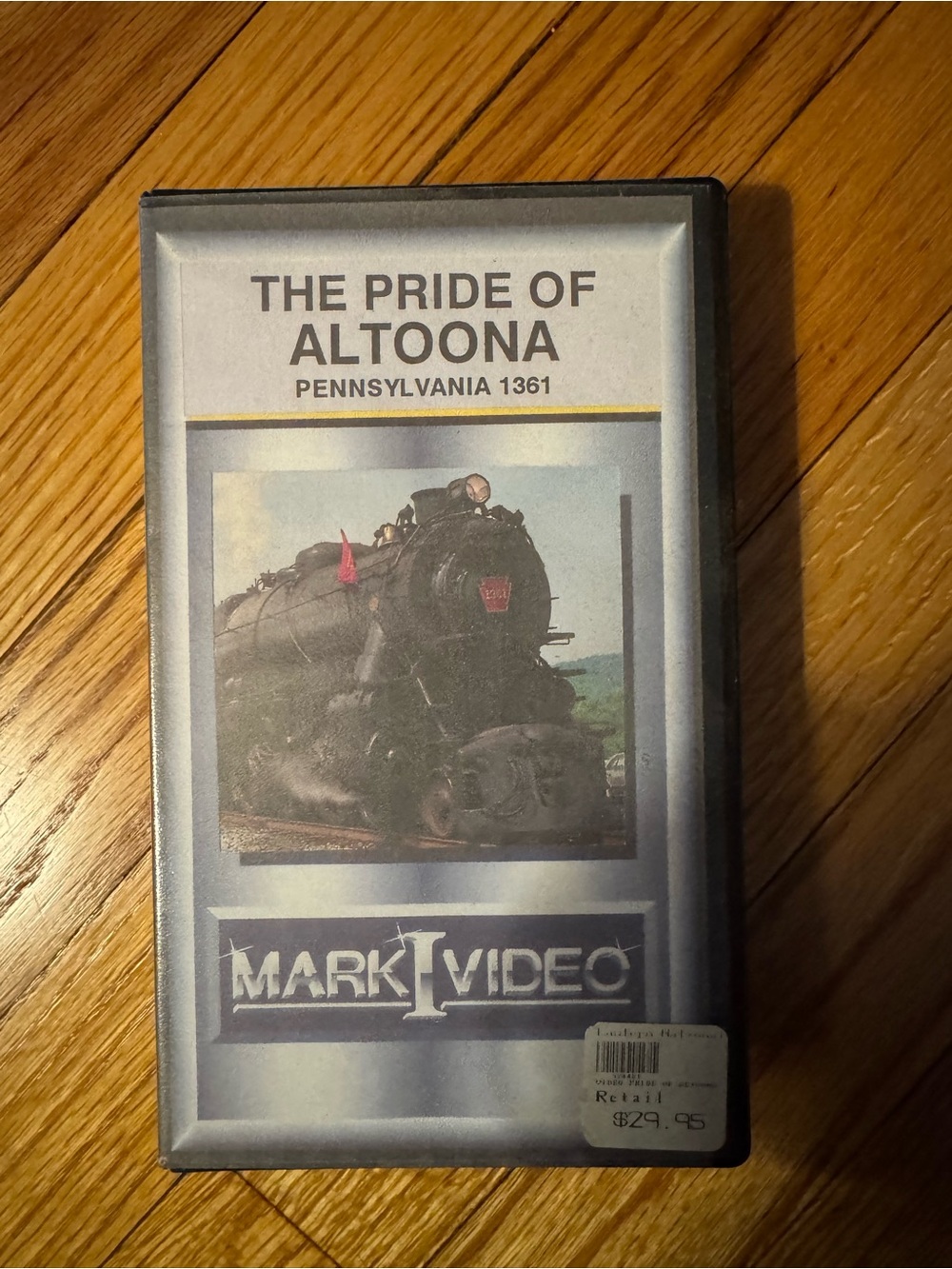 The Pride of Altoona VHS - Blue and Black Cover